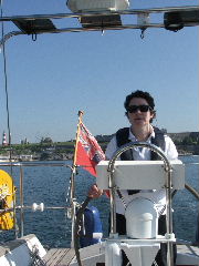 Creaming along towards the Scillies