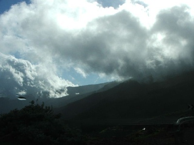 Storm brewing over Tenerife