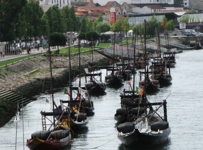 A typical scene of Oporto, Portugal
