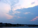 South Dartmouth sky before the thunder and lightening